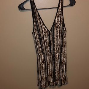 Tribal pattern romper